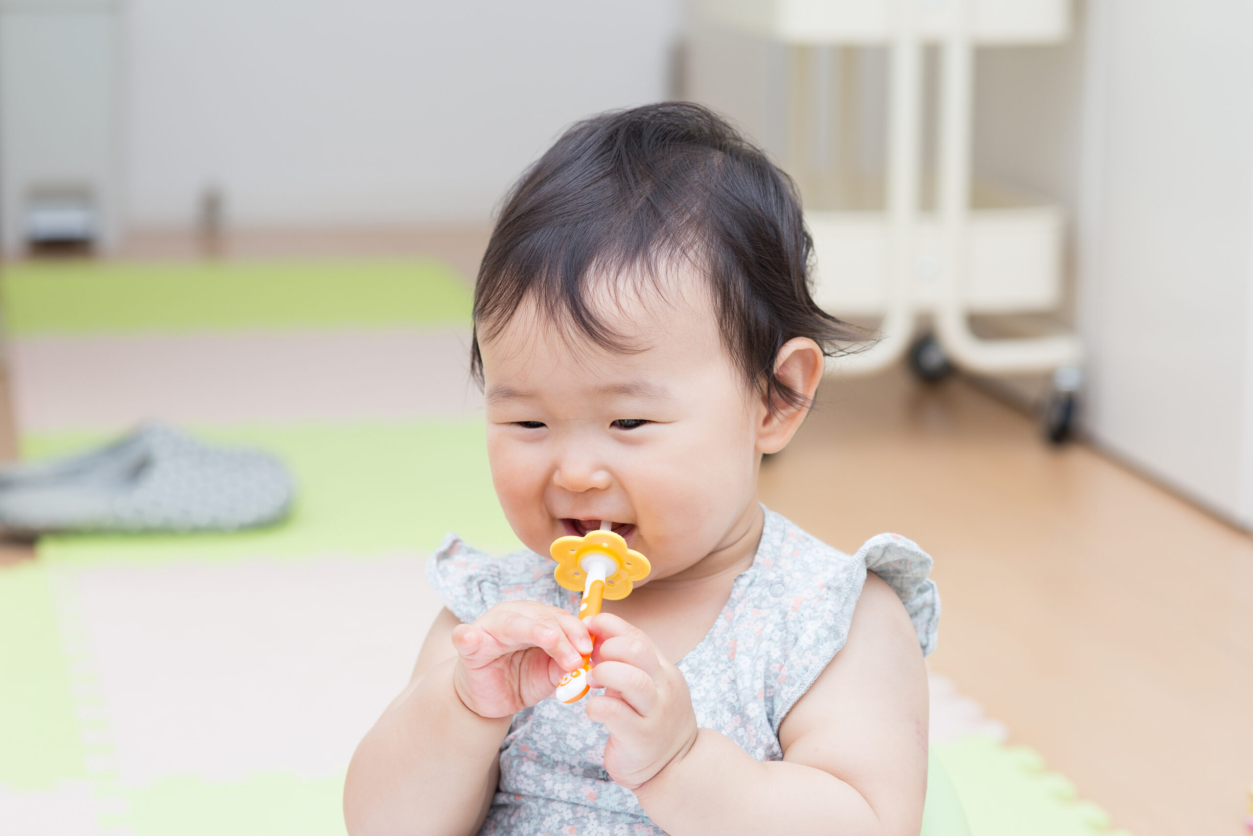 名古屋　歯医者　ほほえみ歯科名古屋院　赤ちゃん歯ブラシ