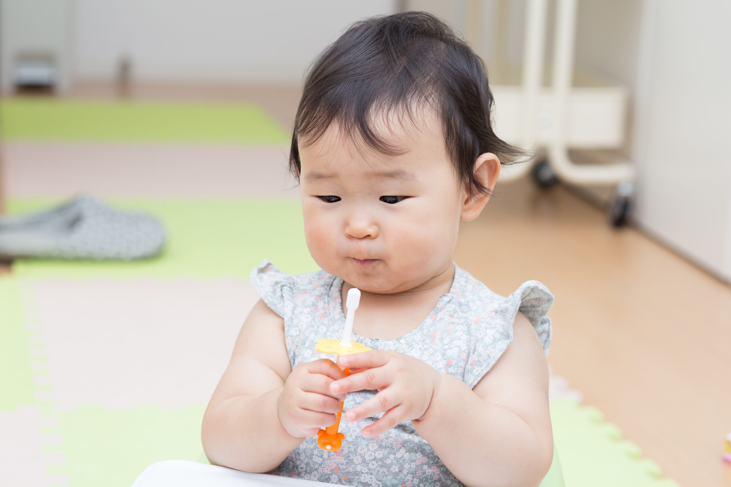 名古屋　歯医者　ほほえみ歯科名古屋院　赤ちゃん歯ブラシ